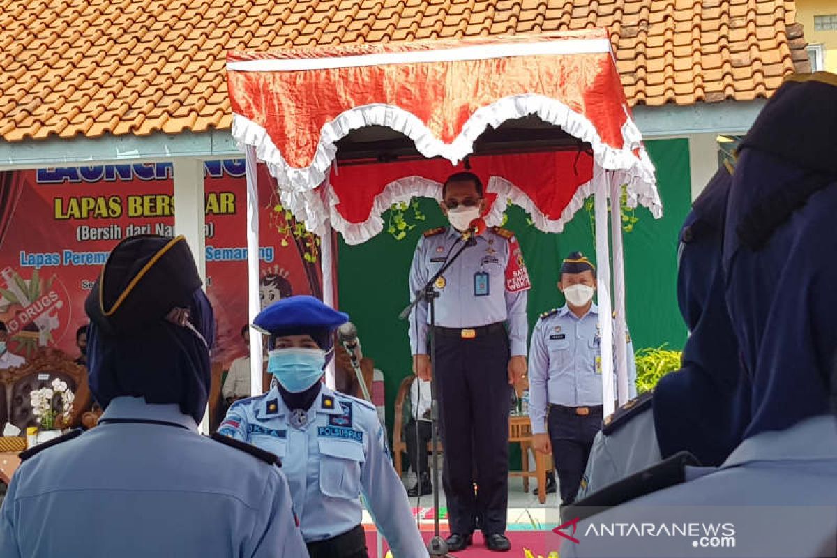 Lapas Perempuan Semarang deklarasikan bersih dari narkoba