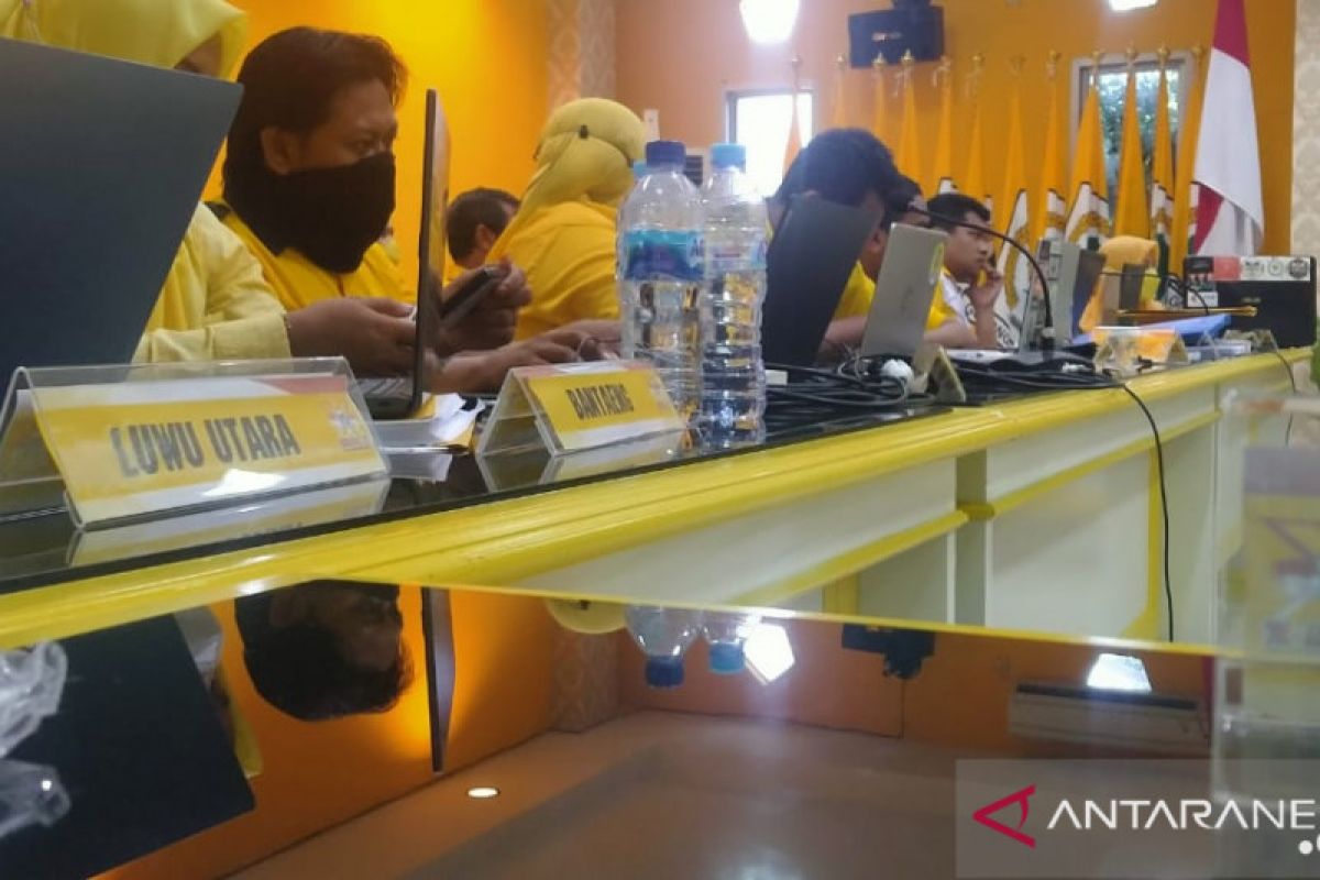 Kader Golkar ikut bimtek pengimputan KTA berbasis daring