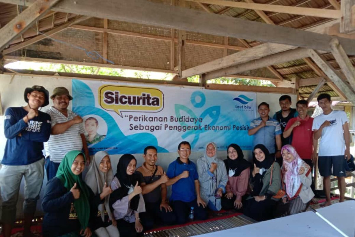 Komunitas Laut Biru Sulbar kembangkan kepiting bakau