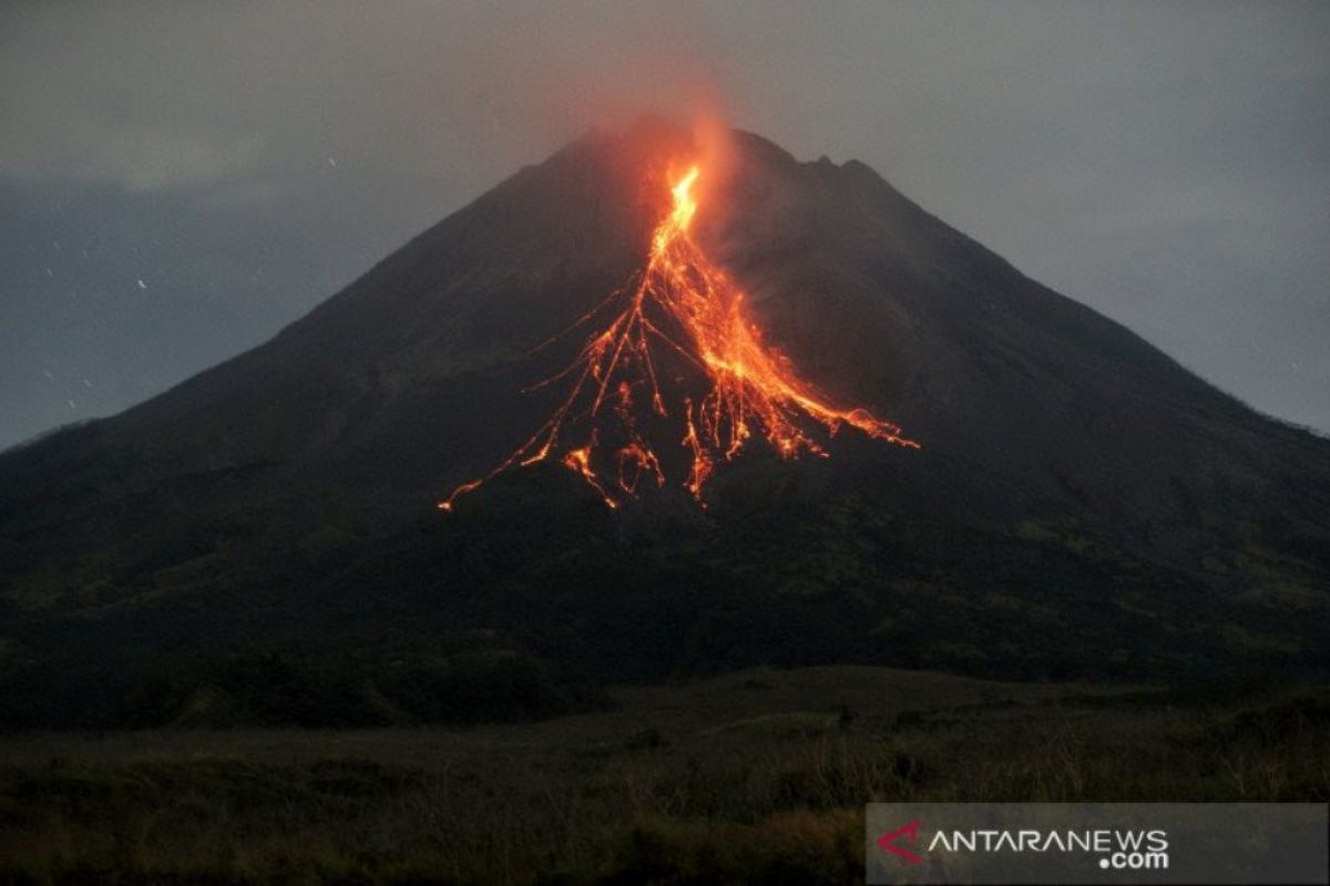 Merapi luncurkan 15 kali guguran lava pijar