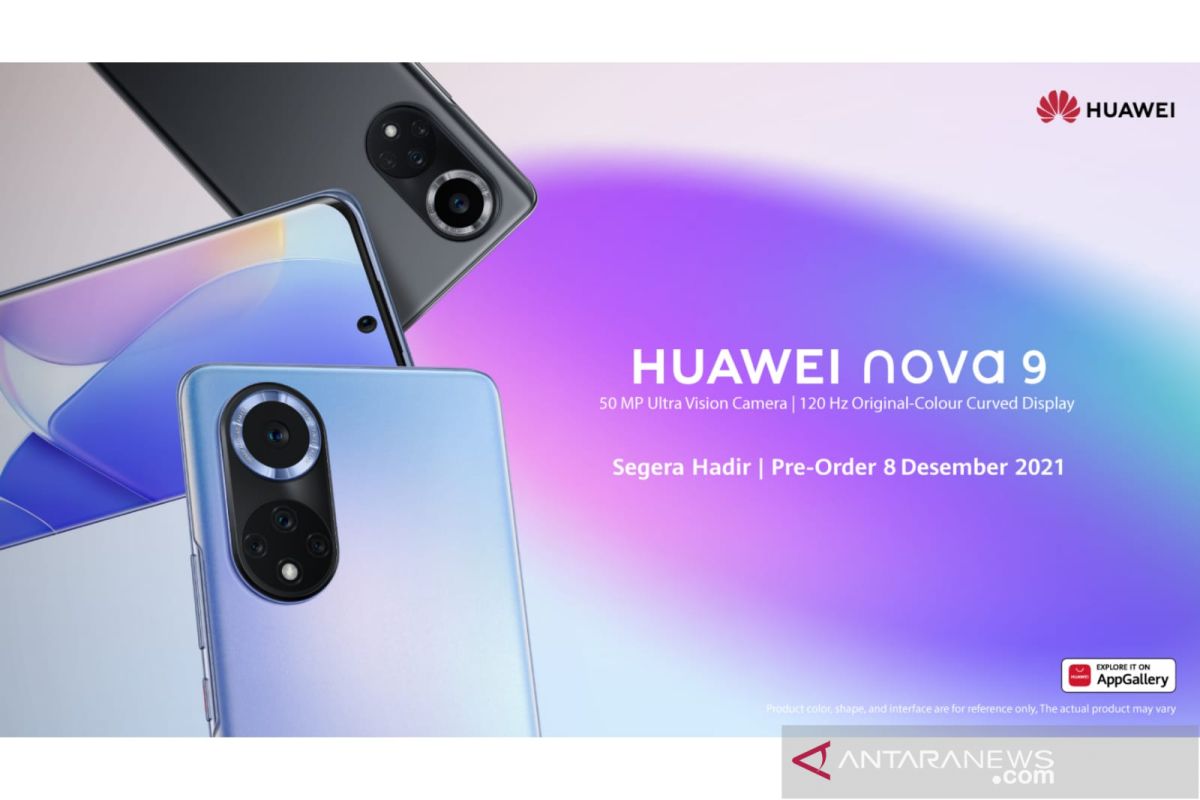 Andalkan kamera, Huawei Nova 9 hadir di Indonesia Desember 2021