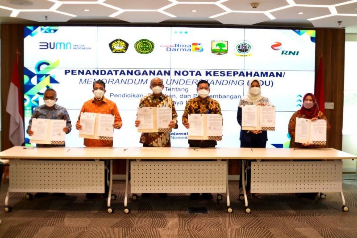 Persiapan holding pangan, RNI perluas sinergi di 5 kampus nasional