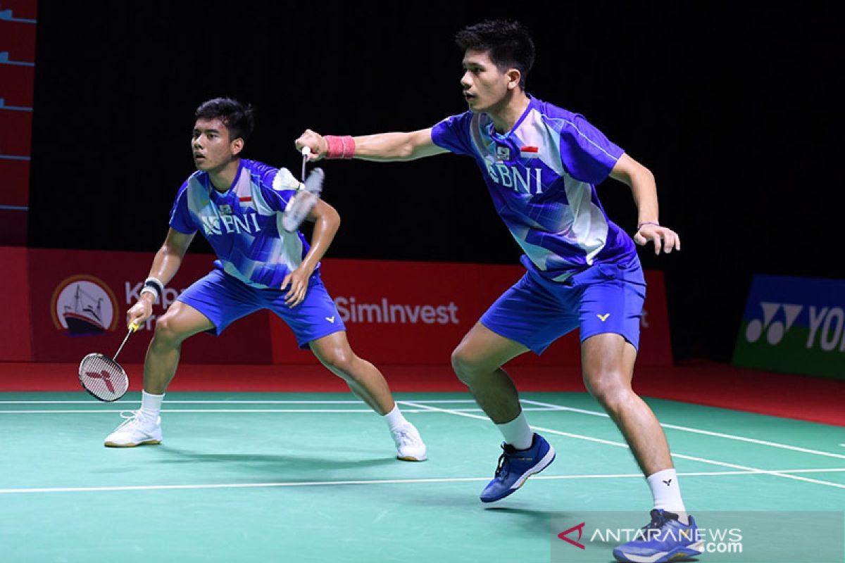 Pramudya/Yeremia revans  di babak kedua Swiss Open 2022