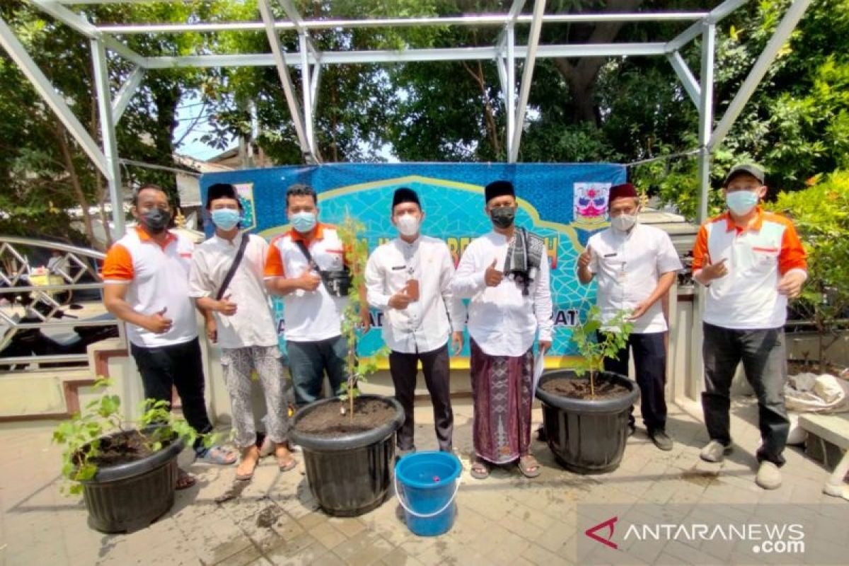 Kebun anggur di Masjid Al Ihrom diharapkan bisa jadi bahan edukasi warga