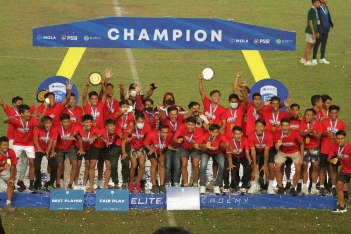 Bali United juara Liga 1 U-18