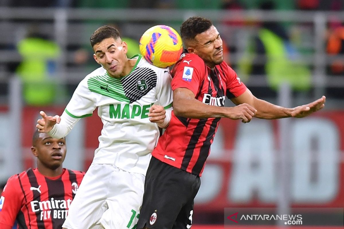 Milan alami kekalahan kandang pertama, dilibas Sassuolo 1-3