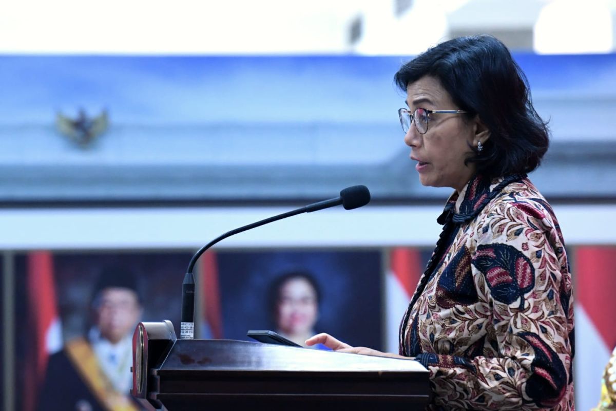 Sri Mulyani : Target Rp1.846,1 triliun penerimaan 2022 belum perhitungkan dampak UU HPP