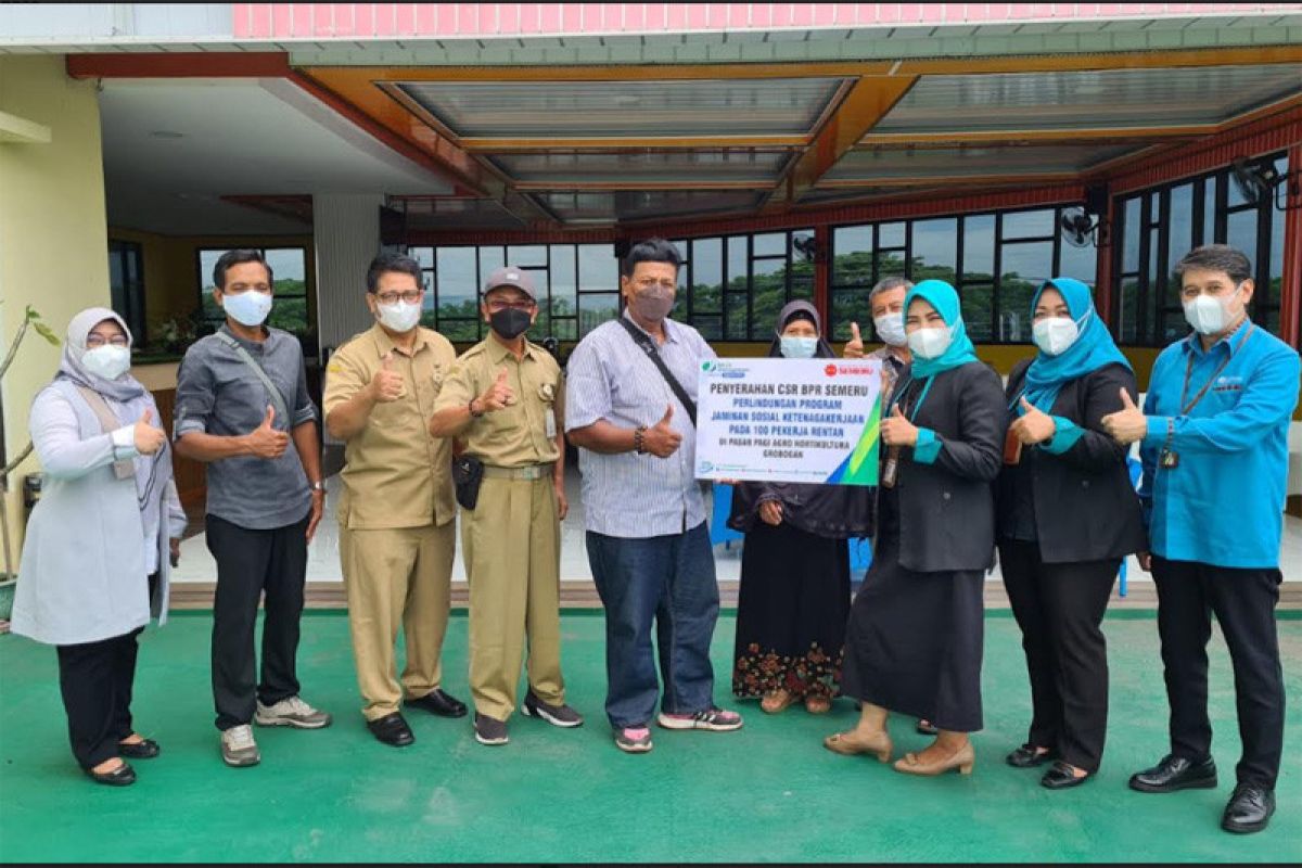 BPR Semeru Grobogan daftarkan pekerja pasar jadi peserta BPJAMSOSTEK