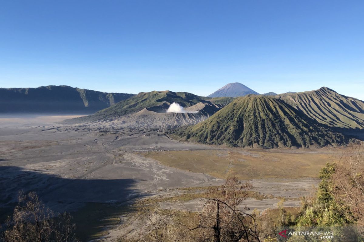 Seluruh pintu masuk kawasan Bromo dibuka untuk turis