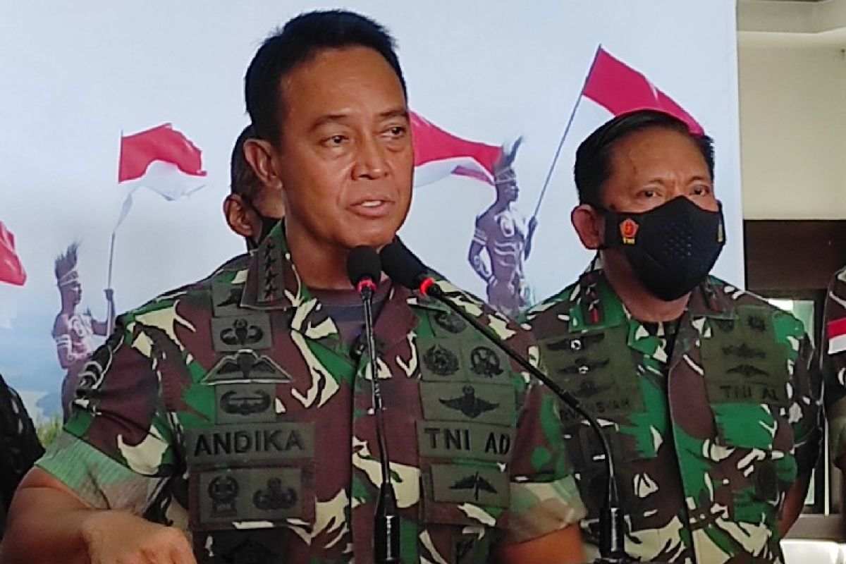 Panglima TNI Jenderal Andika pastikan prajurit terlibat bentrok diproses hukum