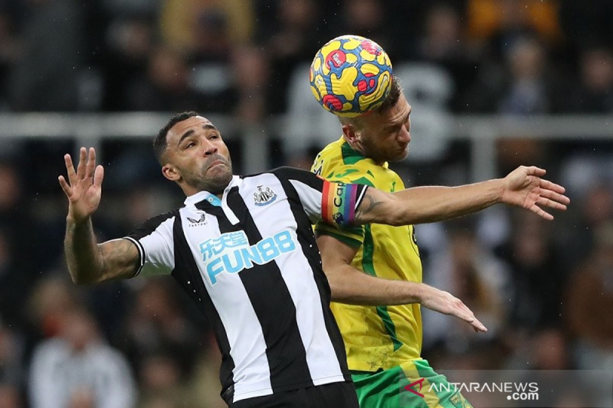 Laga dua tim papan bawah Newcastle vs Norwich berakhir seri