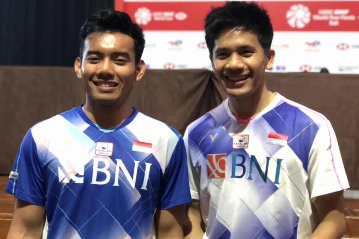 Ganda putra Indonesia pastikan emas dan perak bulutangkis SEA Games