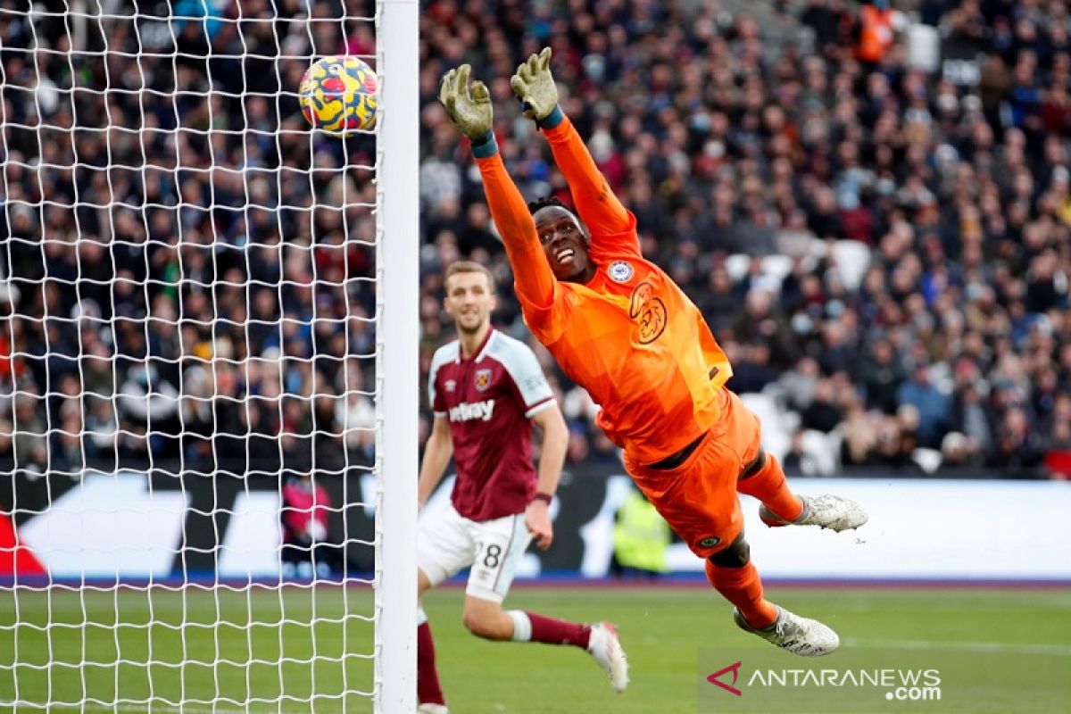 Liga Inggris - West Ham runtuhkan rekor pertahanan Chelsea untuk menang 3-2