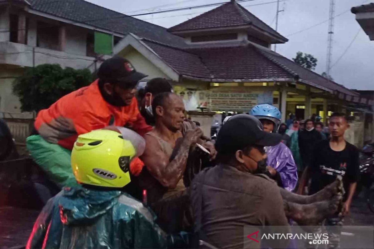 Ini data sementara korban luka bakar akibat letusan Gunung Semeru