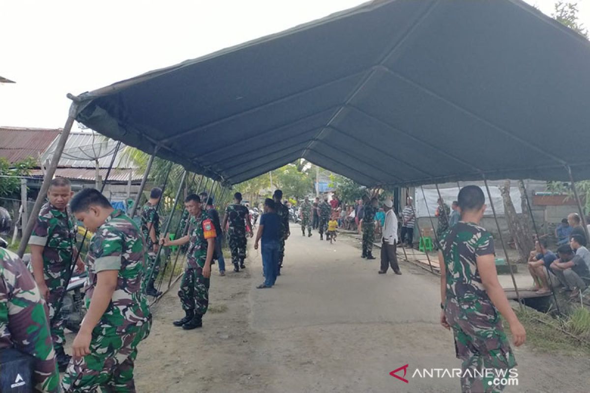 Prajurit TNI gugur ditembak KKB rencananya dimakamkan  di Sinabang