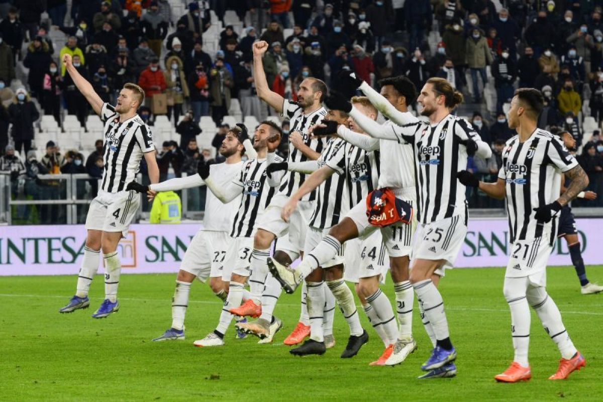 Juventus cetak kemenangan penting usai telan Genoa 2-0