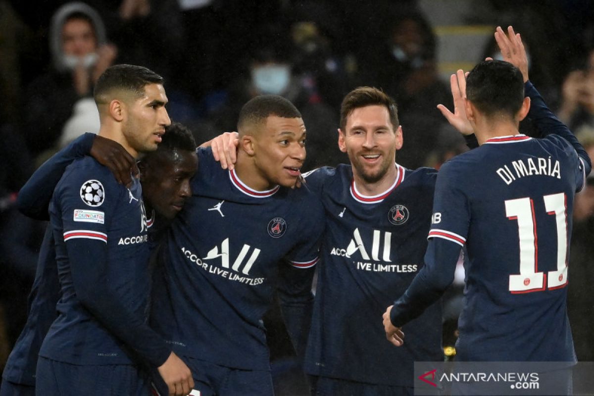 PSG gulung Brugge dengan skor 4-1