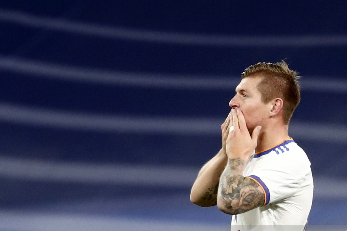 Toni Kroos bilang laga Real Madrid lawan Liverpool miliki peluang sama