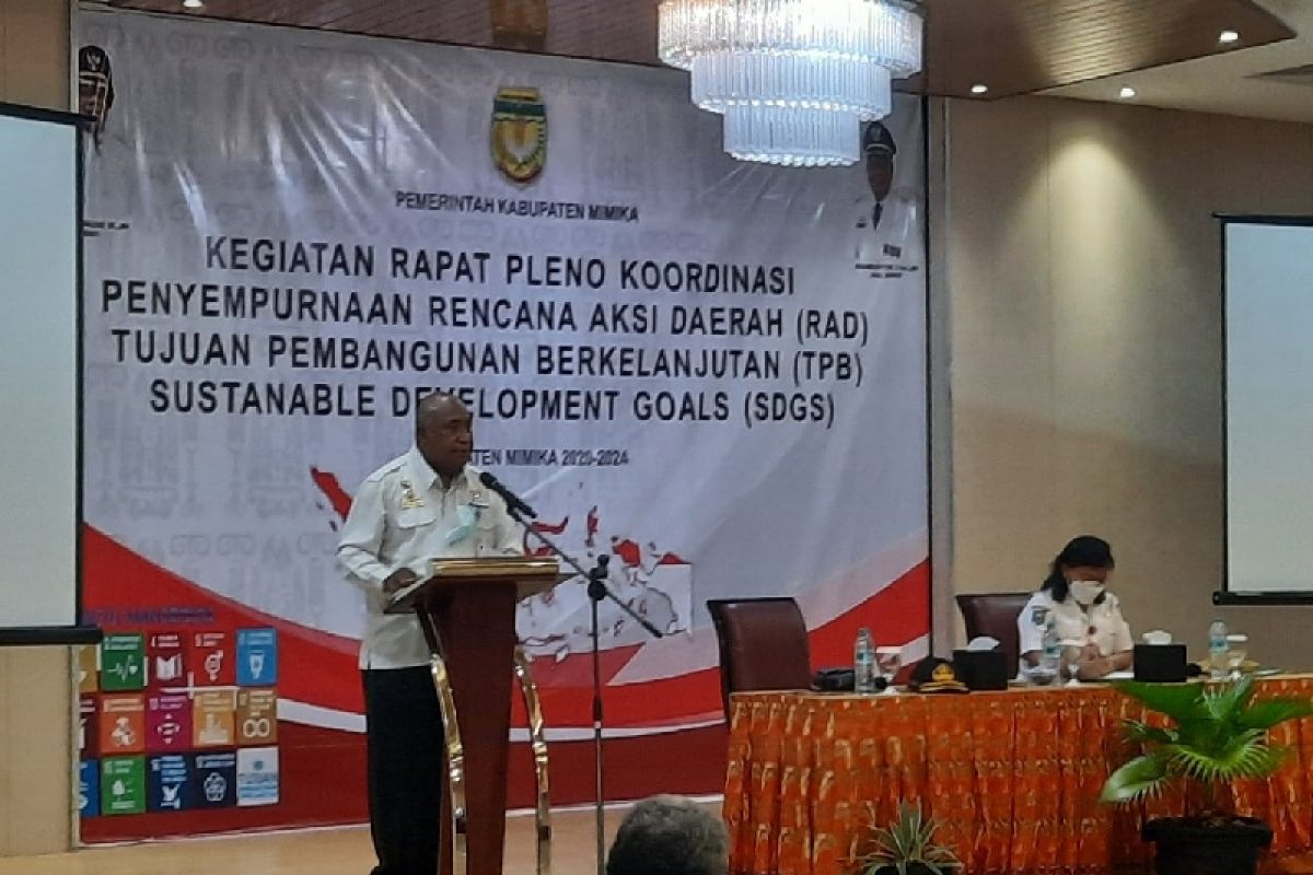 Finalisasi RAD pencapaian tujuan pembangunan berkelanjutan Mimika 2020-2024