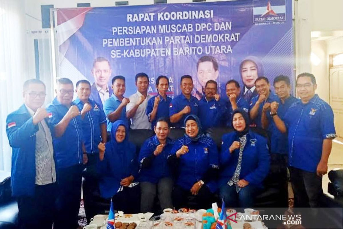 Demokrat Barito Utara rapatkan barisan jelang Pemilu 2024