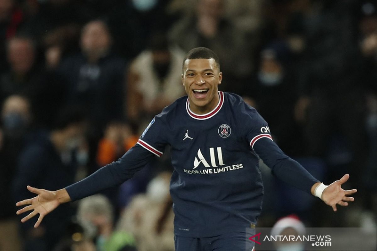 Rekor gol Mbappe bawa kemenangan PSG atas Monaco