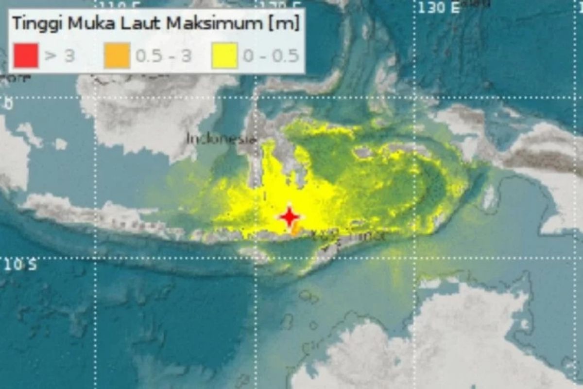 BREAKING NEWS - BMKG sampaikan peringatan tsunami di Sulawesi, NTT, NTB, Maluku