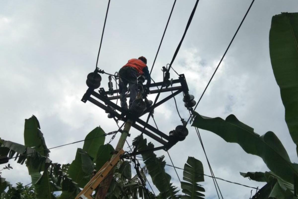 Ratusan gardu PLN  yang rusak akibat gempa di Laut Flores dipulihkan