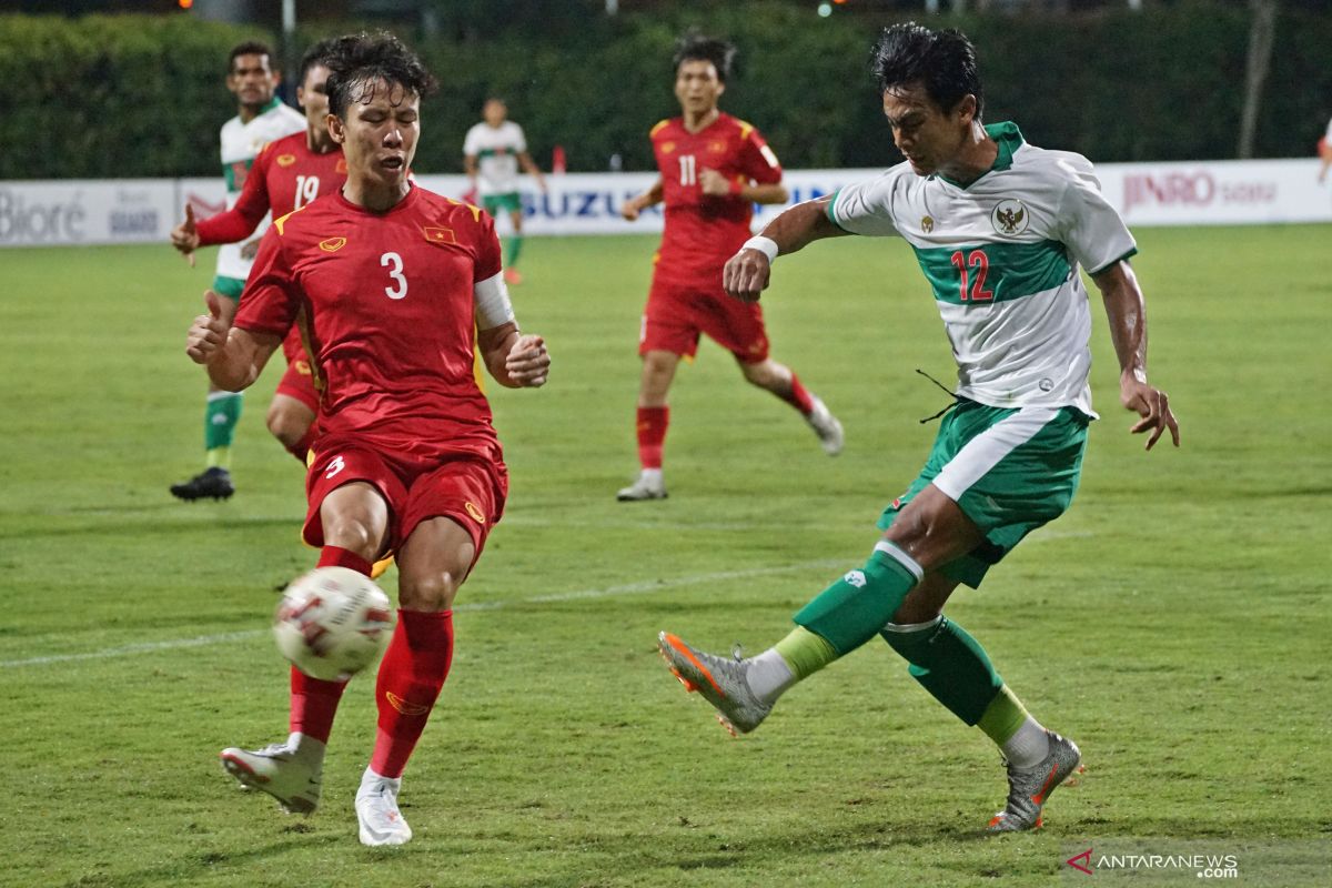 Indonesia tahan imbang 0-0 lawan Vietnam