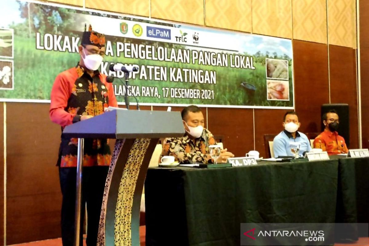 Optimalisasi potensi pangan lokal di Katingan