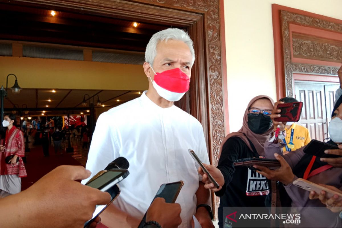 Ganjar Pranowo enggan komentari elektabilitasnya untuk Pilpres 2024