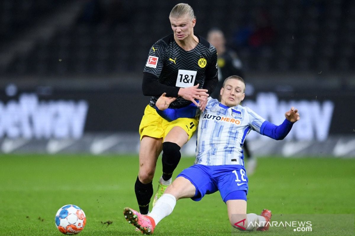 Dortmund takluk 2-3 di kandang Hertha