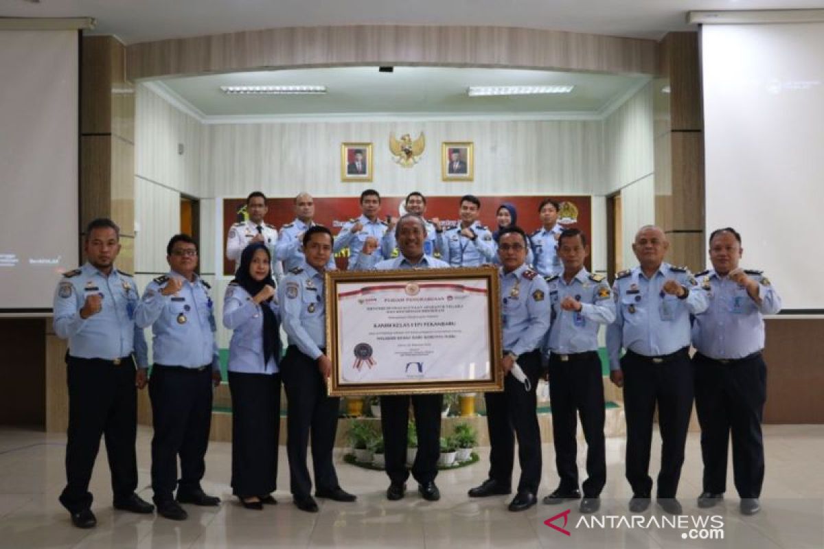 Tiga Satker Kemenkumham Riau raih predikat WBK, ini rinciannya