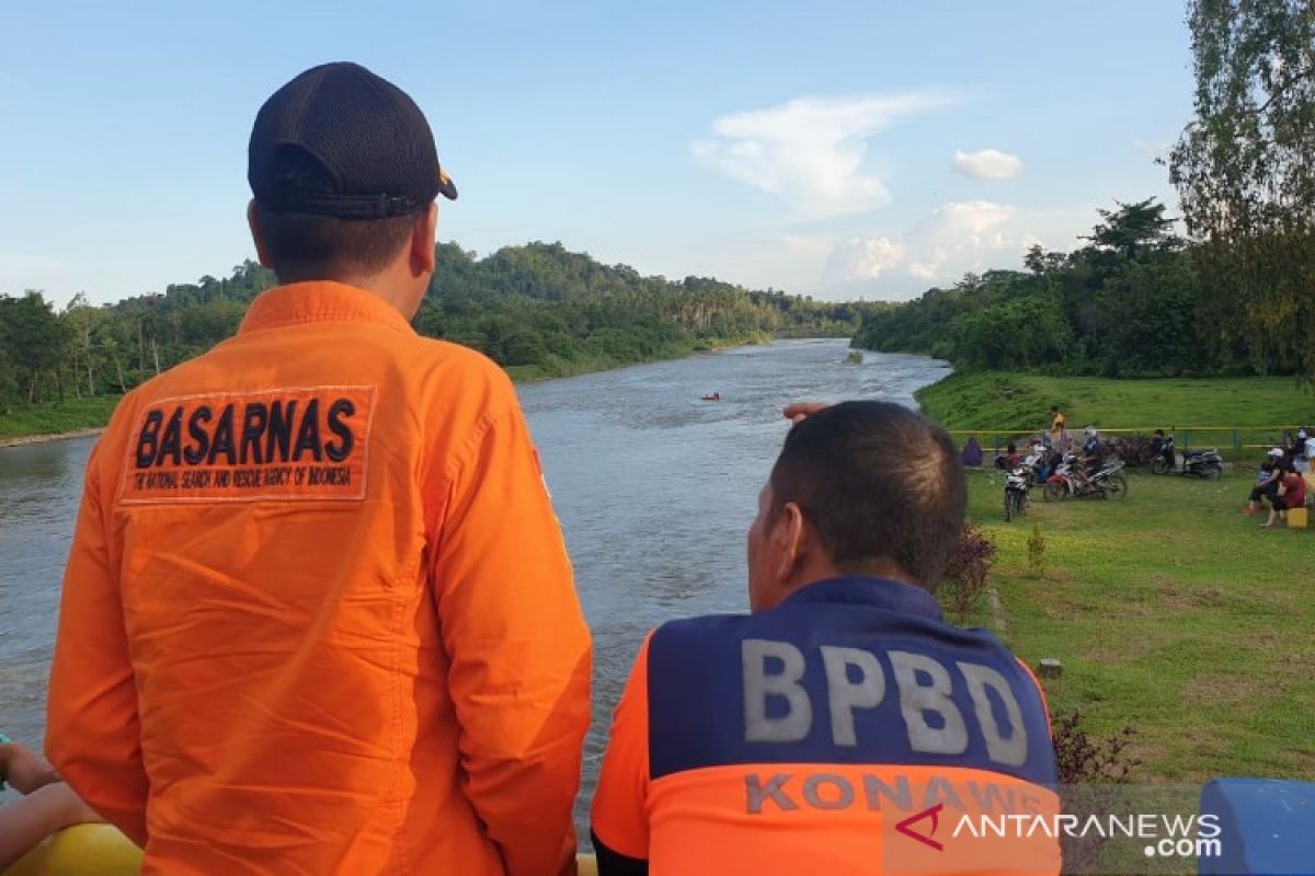 Basarnas Kendari cari pria paruh baya tenggelam di Bendungan Konawe