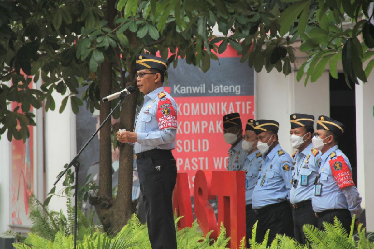 Natal dan Tahun Baru, Kemenkumham Jateng gelar Apel Siaga