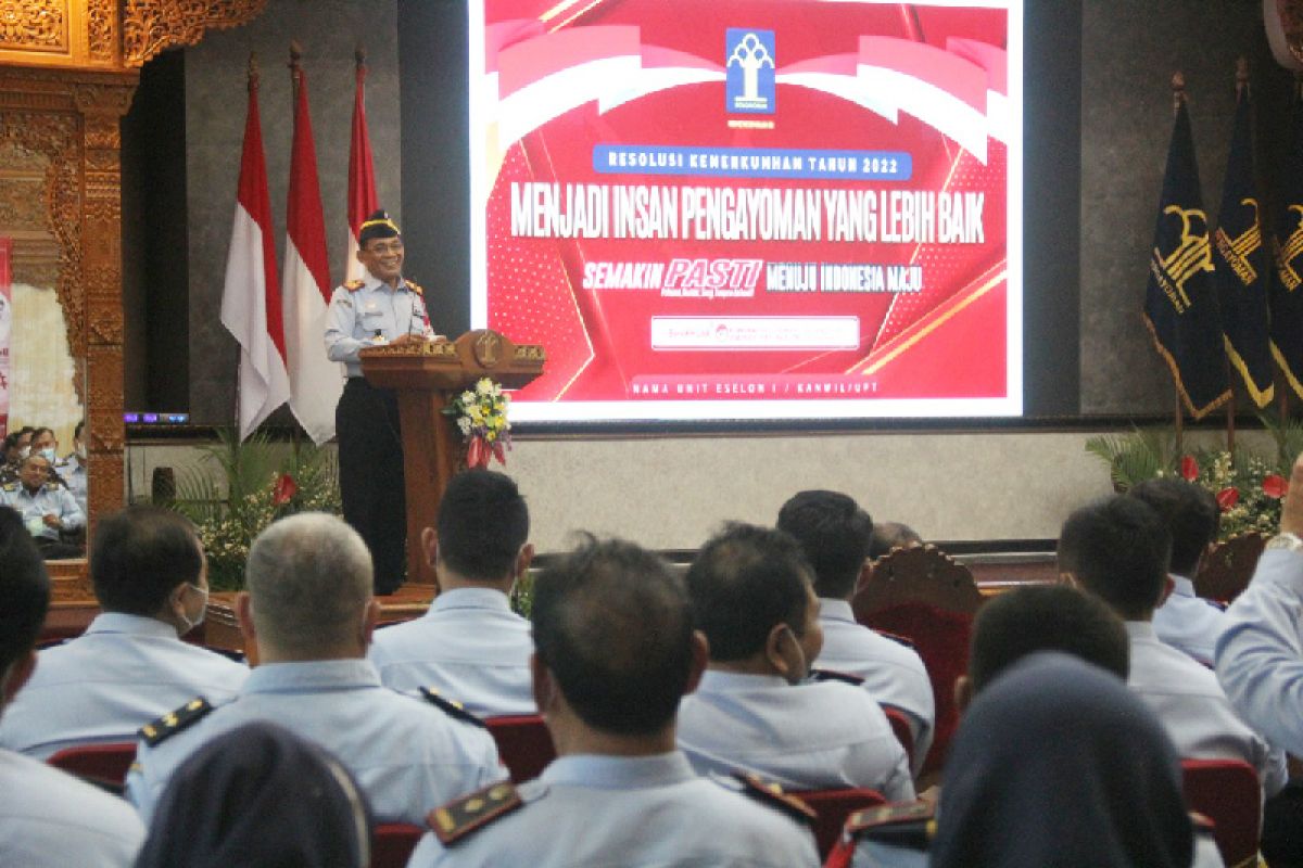 Kemenkumham Jateng gelar kegiatan refleksi akhir tahun