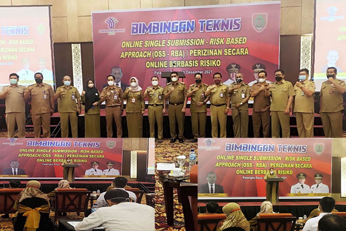 Tingkatkan pemahaman Sistem OSS-RBA, DPMPTSP Kalteng gelar Bimtek