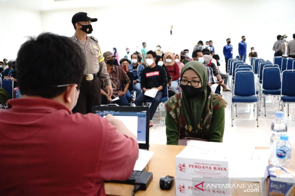 Capaian vaksinasi Kabupaten Siak masih di bawah 70 persen