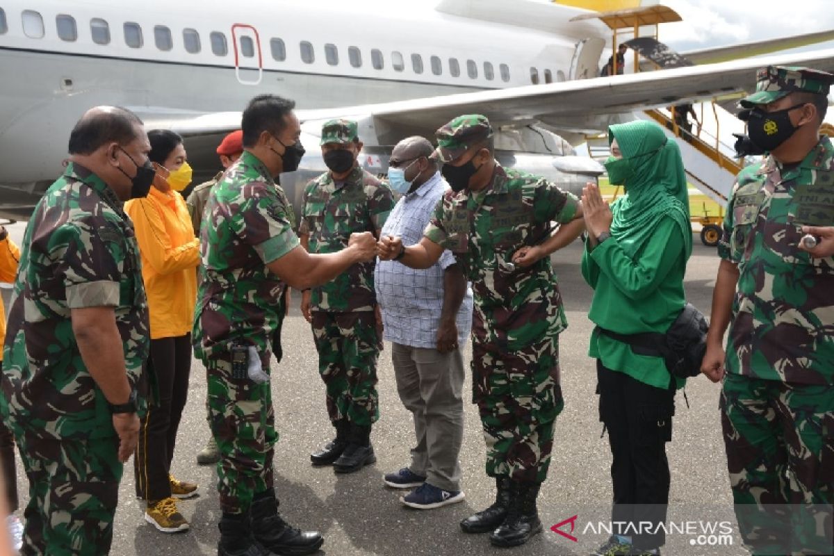 Panglima TNI Jenderal Andika Perkasa kunjungan kerja di Mimika