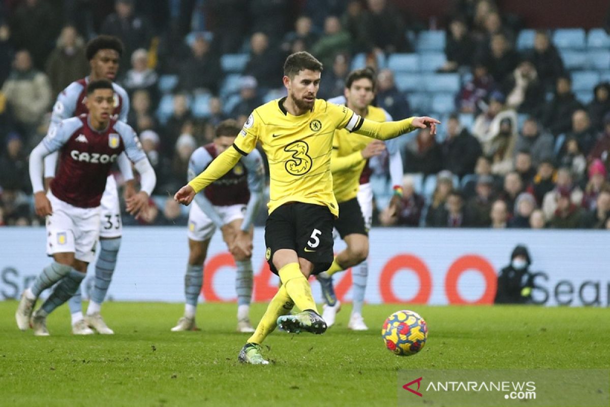 Dua penalti Jorginho antar Chelsea menangi pertandingan lawan Aston Villa