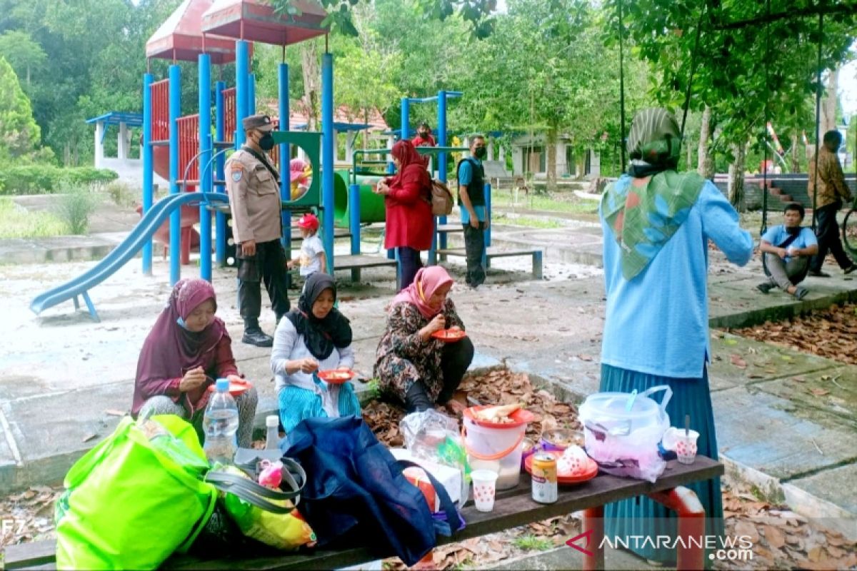 Lokasi wisata di Palangka Raya dijaga polisi