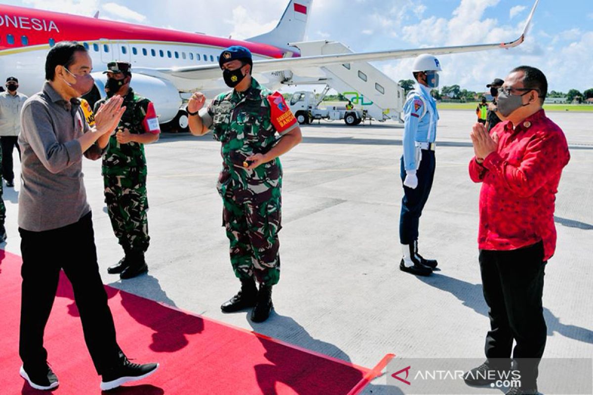 Presiden Jokowi letakkan batu pertama pembangunan Bali International Hospital