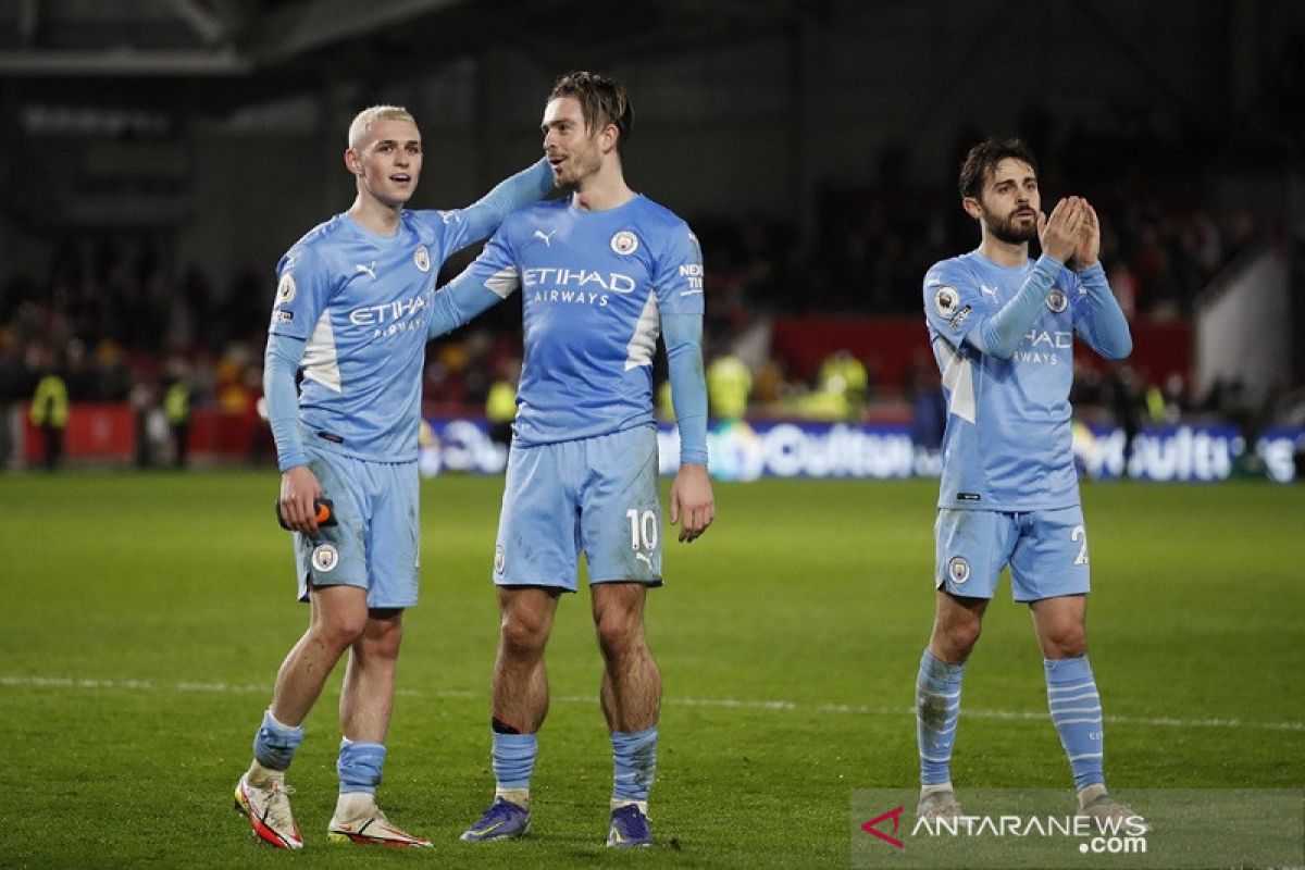 Klasemen Liga Inggris: City kian kokoh di puncak