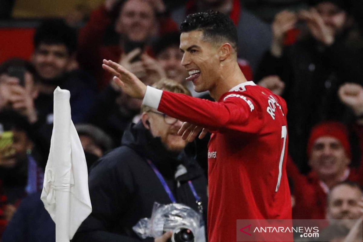 Ronaldo: Saya tak bisa terima bila MU finis di bawah tiga besar