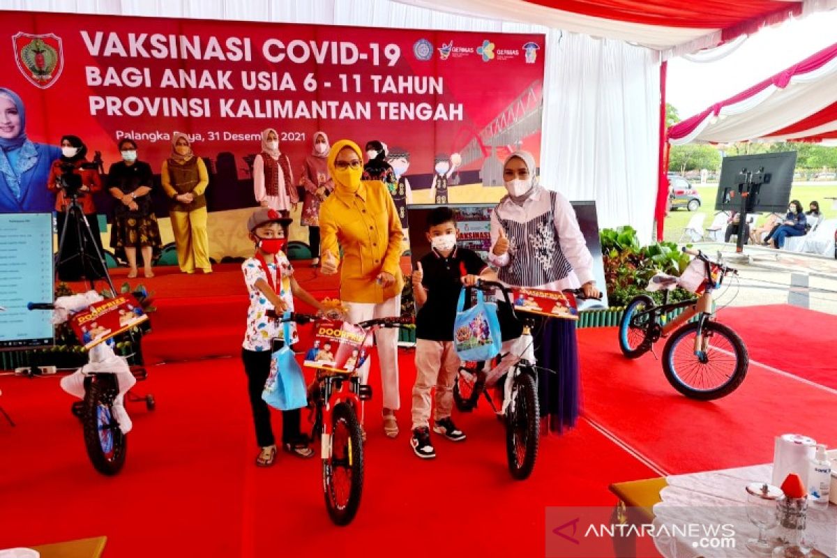 Dukung PTM di sekolah, Pemprov Kalteng gencarkan vaksinasi anak