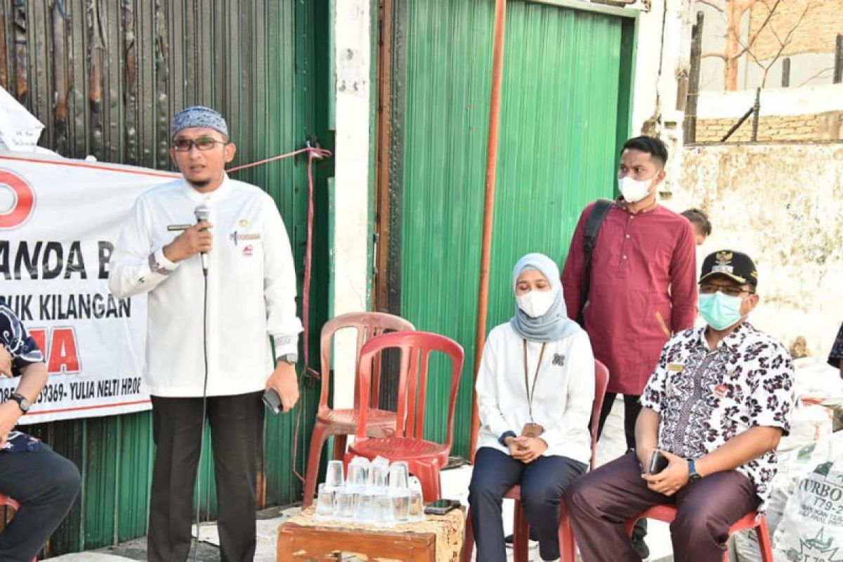 Semen Padang bantu korban kebakaran Bandar Buat 800 sak semen