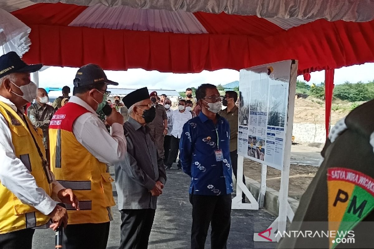 Wapres minta Kementerian PUPR dahulukan bangun jalan strategis Palu pascabencana