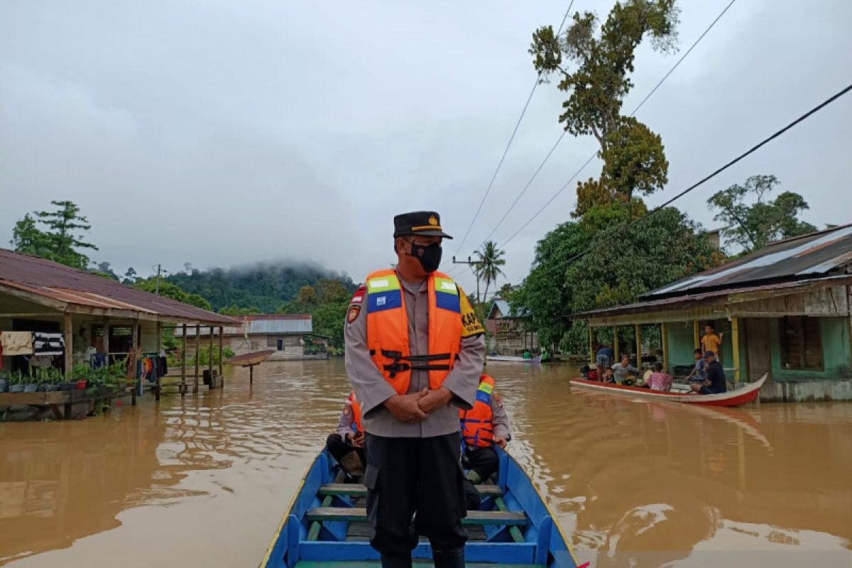 Ratusan Rumah di Sembakung dan Sembakung Atulai Masih Terendam Air