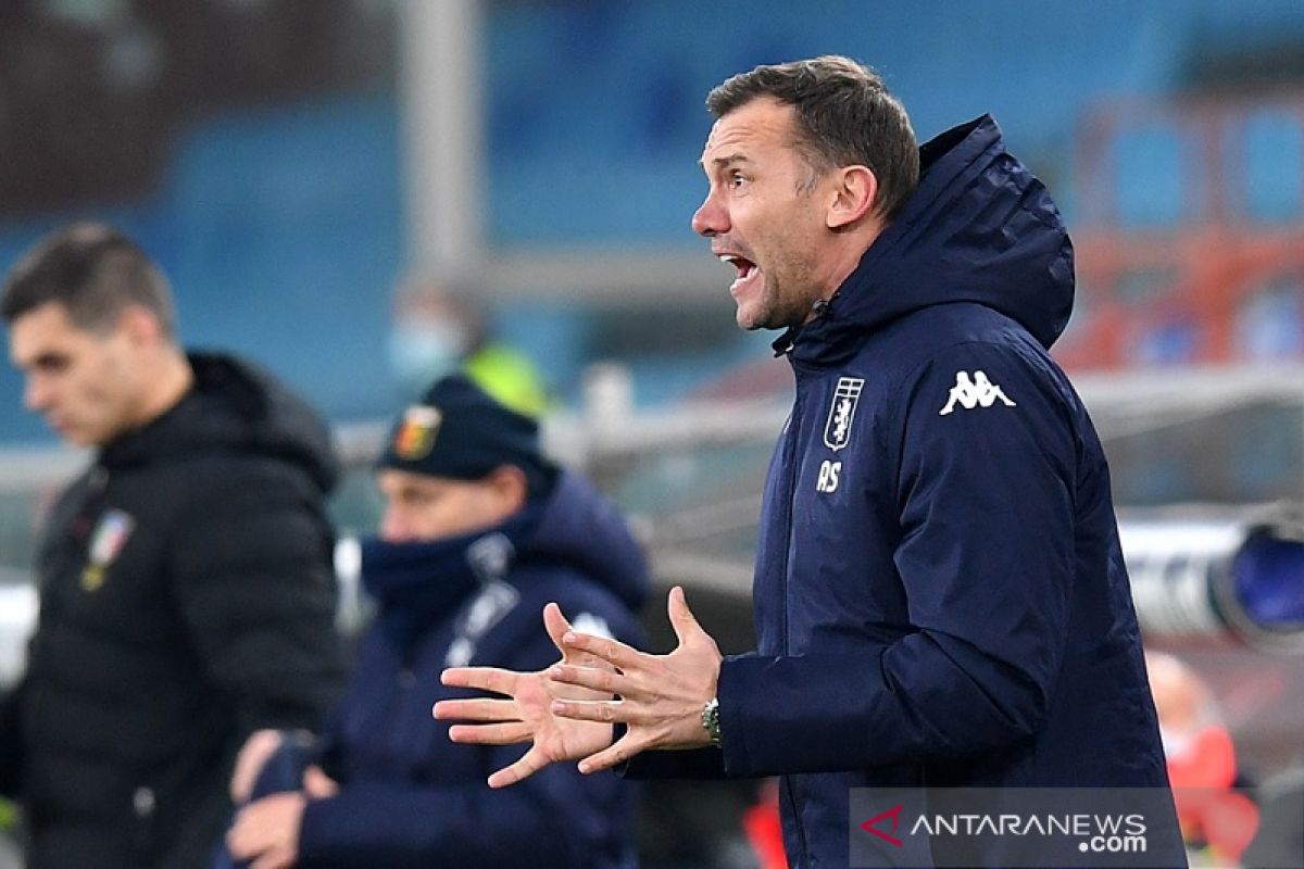 Baru dua bulan latih Genoa, Andriy Shevchenko dipecat