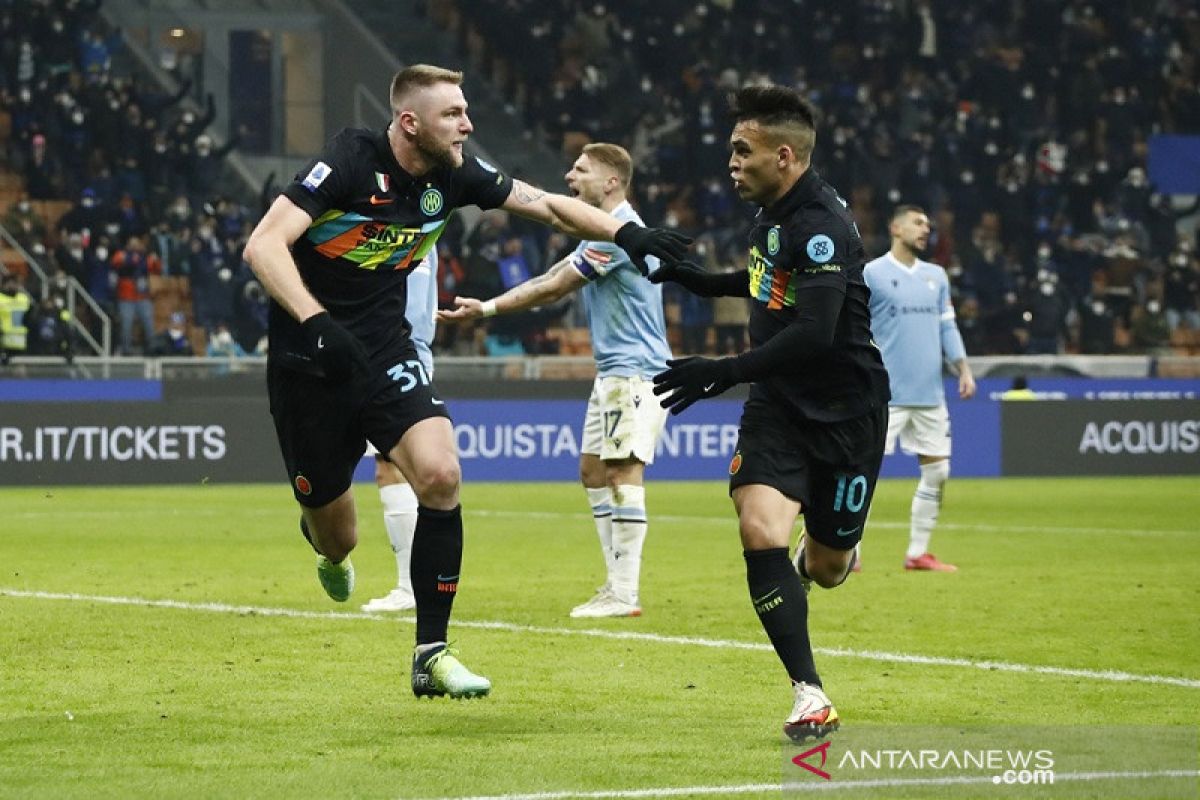 Tekuk Lazio 2-1, Inter kembali ke puncak klasemen