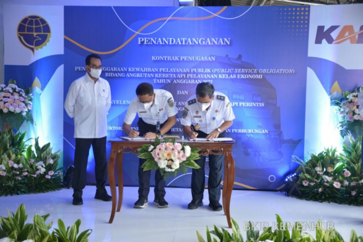 Kemenhub subsidi kereta api perintis Rp3,2 triliun pada 2022